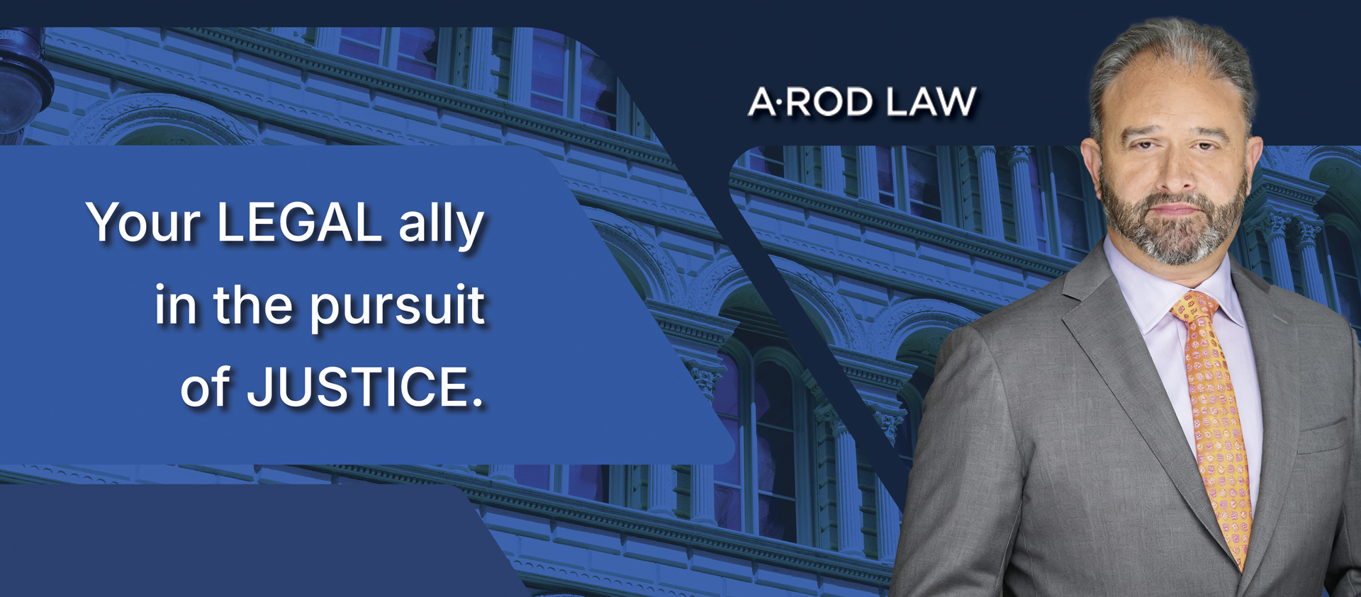 Your LEGAL ally in the pursuit of JUSTICE horizontal